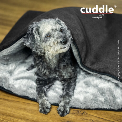 Cuddle up hondenmand anthracite